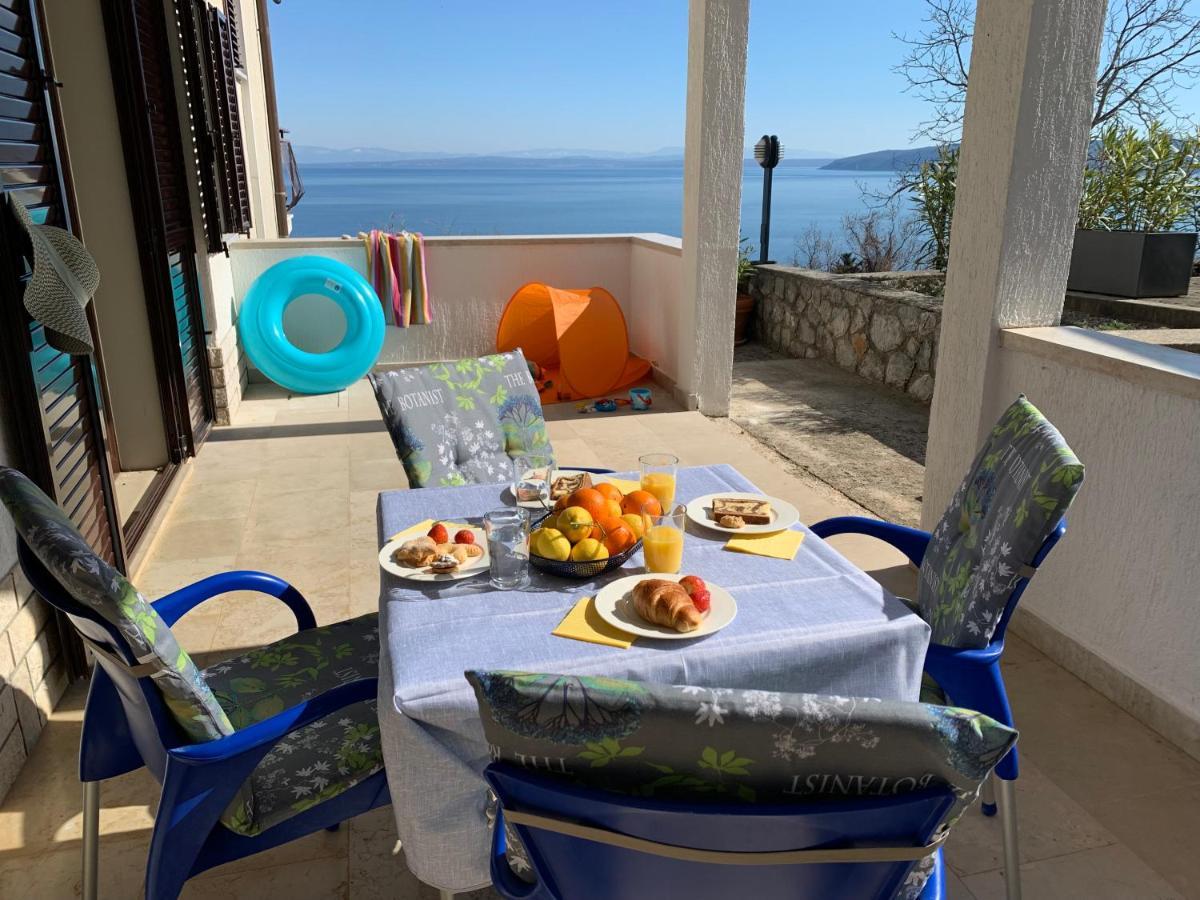 Near The Beach, With Terraces And Seaview At House B. Apartman Mošćenička Draga
