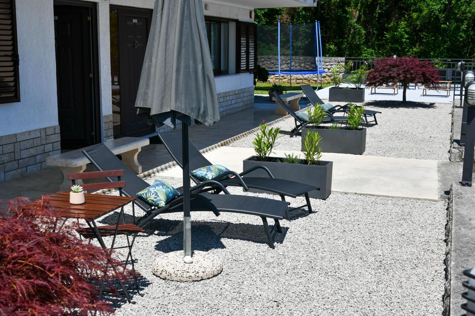Near The Beach, With Terraces And Seaview At House B. Mošćenička Draga